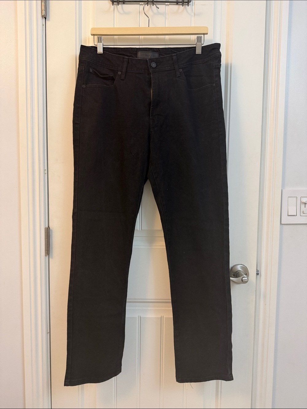 Nickel & Iron Men's Black Straight-Leg Jeans 34-30